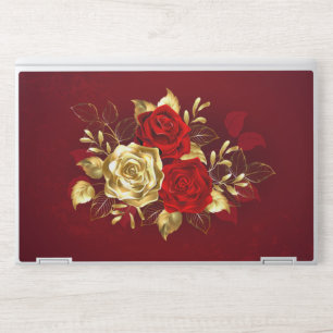 Three Jewelry Roses HP Laptop Skin