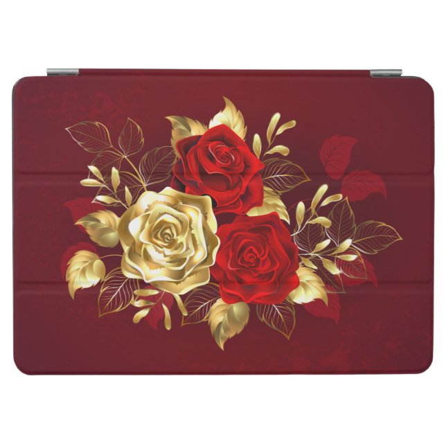 Three Jewelry Roses iPad Air Cover (Horizontal)