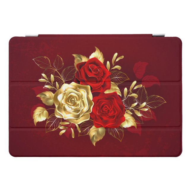 Three Jewelry Roses iPad Pro Cover (Horizontal)