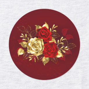 Three Jewelry Roses Labels
