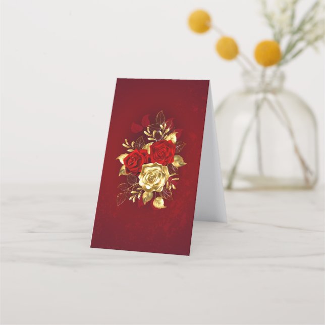 Three Jewelry Roses Loyalty Card (Back)