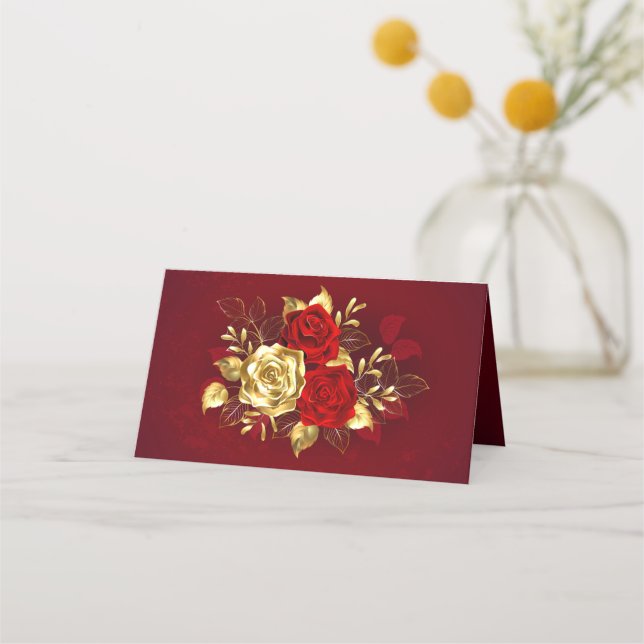 Three Jewelry Roses Loyalty Card (Front)