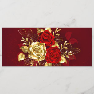 Three Jewelry Roses Menu