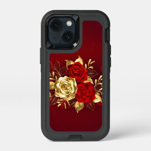 Three Jewelry Roses iPhone 13 Mini Case