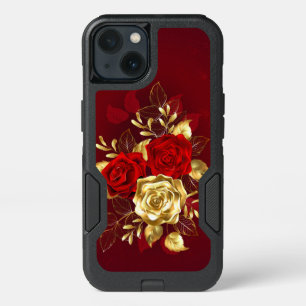 Three Jewelry Roses iPhone 13 Case