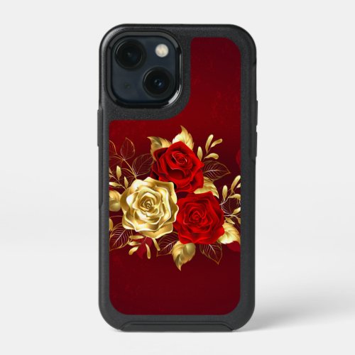 Three Jewelry Roses iPhone 13 Mini Case