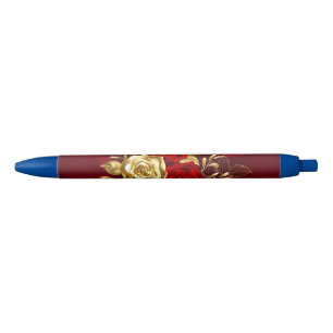 Three Jewelry Roses Pen