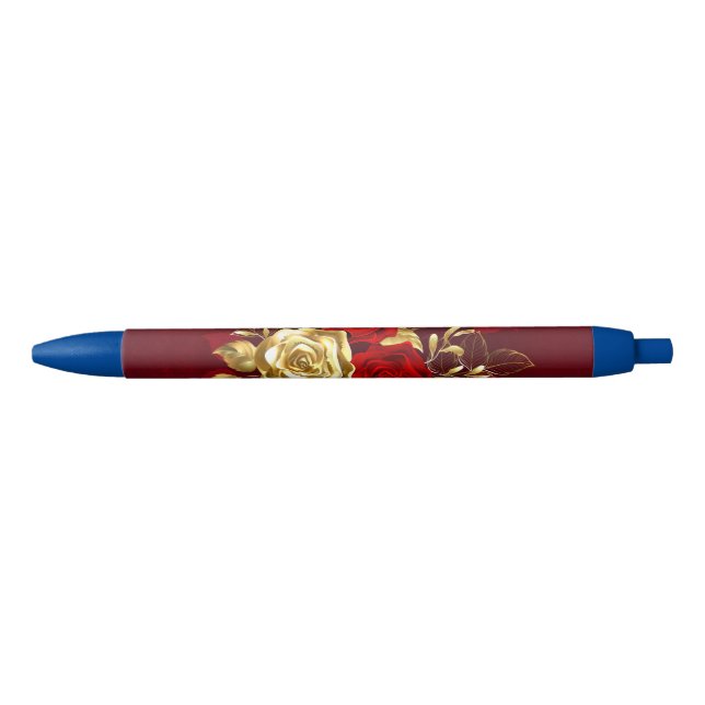 Three Jewelry Roses Pen (Front)