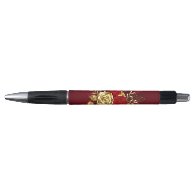 Three Jewelry Roses Pen (Front)