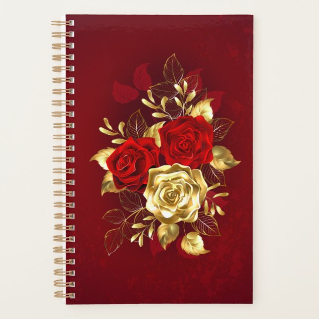 Three Jewelry Roses Planner (Front)