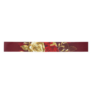 Three Jewelry Roses Satin Ribbon