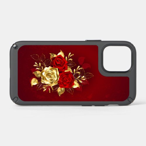 Three Jewelry Roses Speck iPhone 12 Mini Case