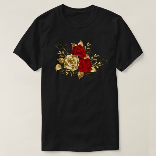 Three Jewelry Roses T_Shirt
