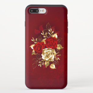 Three Jewelry Roses iPhone 8/7 Plus Slider Case