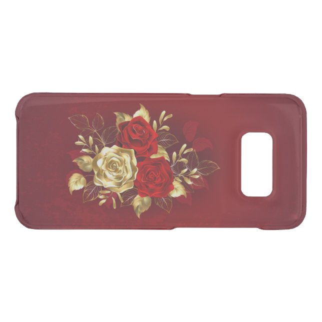 Three Jewelry Roses Uncommon Samsung Galaxy Case (Back (Horizontal))