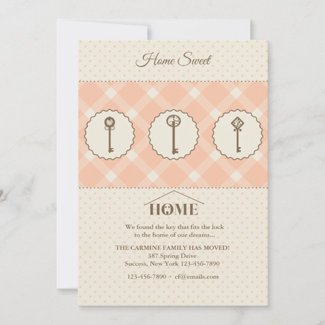 Three Keys Moving Announcement (Front)