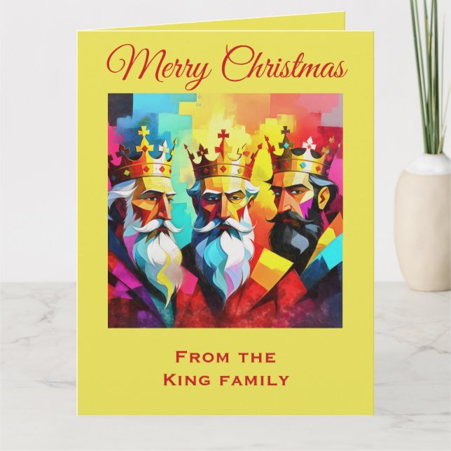 Three Kings Card (Front)