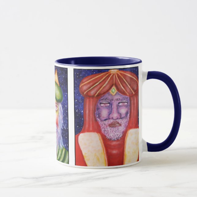 Three Kings Christmas Art Mug (Right)