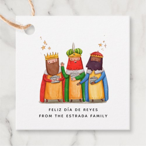 Three Kings Day  Da de Reyes Gift Tags