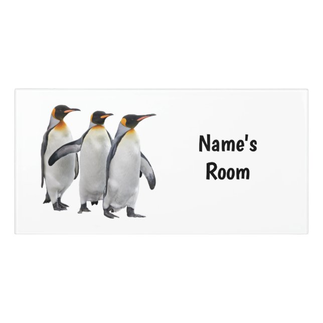 Three Kings Door Name Plate Door Sign (Classic Front)