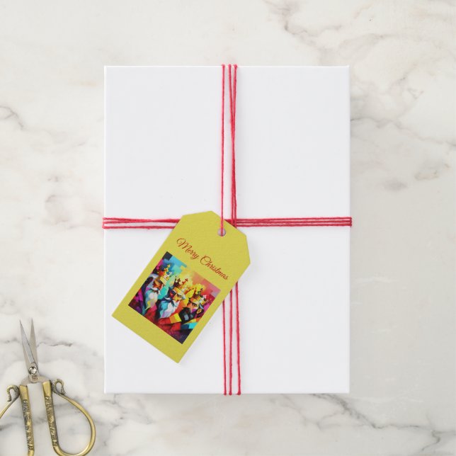 Three Kings Gift Tags (With Twine)