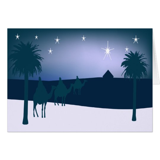 Three Kings Greeting Card