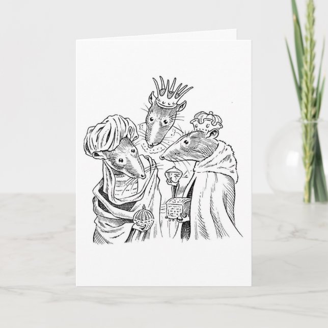 Three Kings Holiday Card (Front)