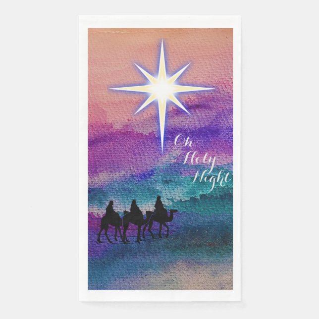 Three Kings Paper Paper Guest towels (Front)