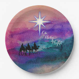 Three Kings Paper Plate