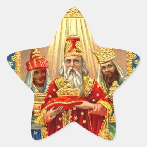 THREE KINGS STAR STICKER