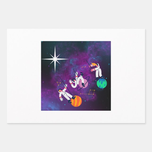 Three Kings Wrapping Paper (Front)