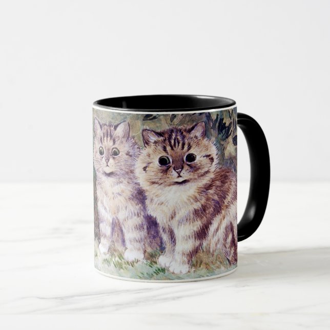 Three Kittens, Louis Wain Mug (Front Right)
