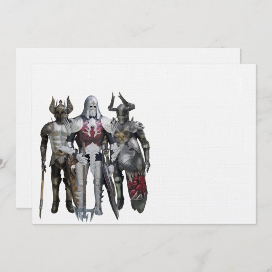 Three knights (Front/Back)