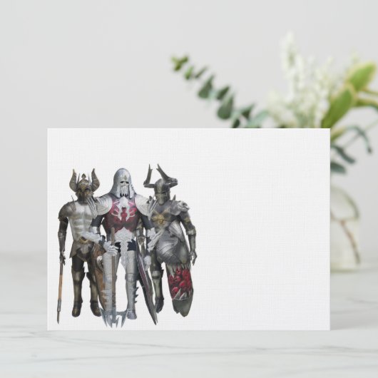 Three knights (Standing Front)