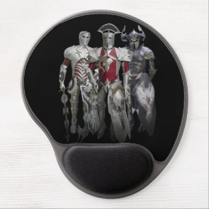 Three knights gel mouse pad