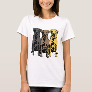 Three labrador retrievers! T-Shirt