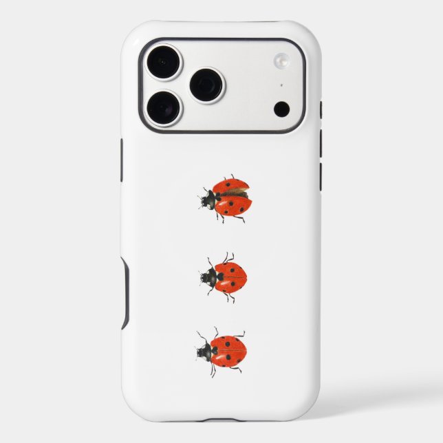 Three ladybirds 2013 Case-Mate iPhone case (Back)