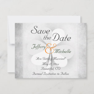 Three Leaf Clover Irish Wedding Save The Date