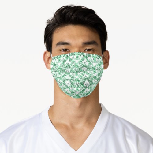 Three_Leaf Clovers  Adult Cloth Face Mask