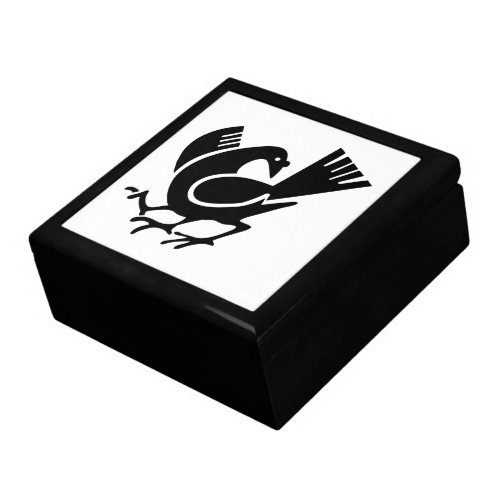 Three Legged Crow Keepsake Box