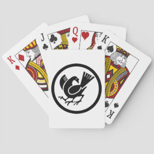 Three Legged Crow Poker Cards