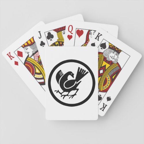 Three Legged Crow Poker Cards