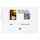 three legged dog cards (Back Horizontal)