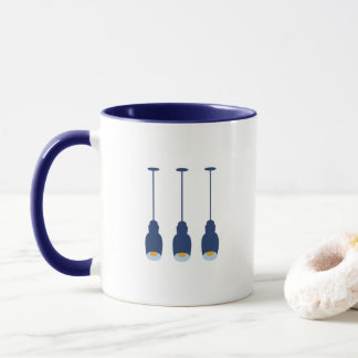 Three Lights Graphic Art Mug