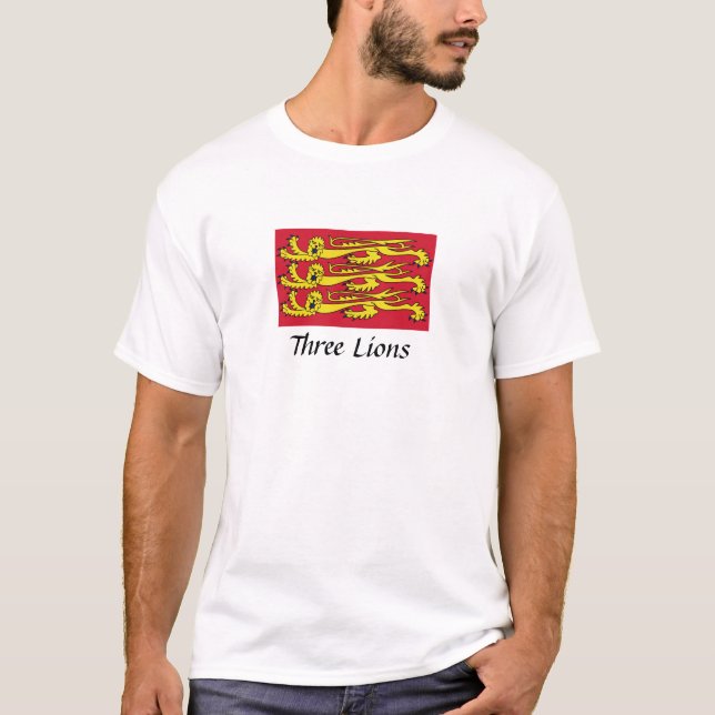 Three Lion England Standard T-Shirt (Front)