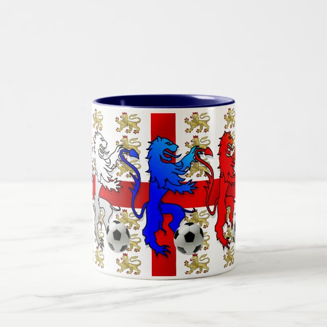 Three Lions football fans England mug (Center)