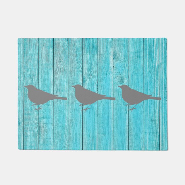 Three Little Birds Doormat (Front)