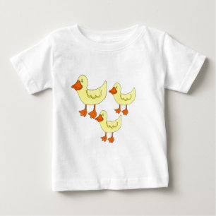 Three Little Ducks Baby T-Shirt
