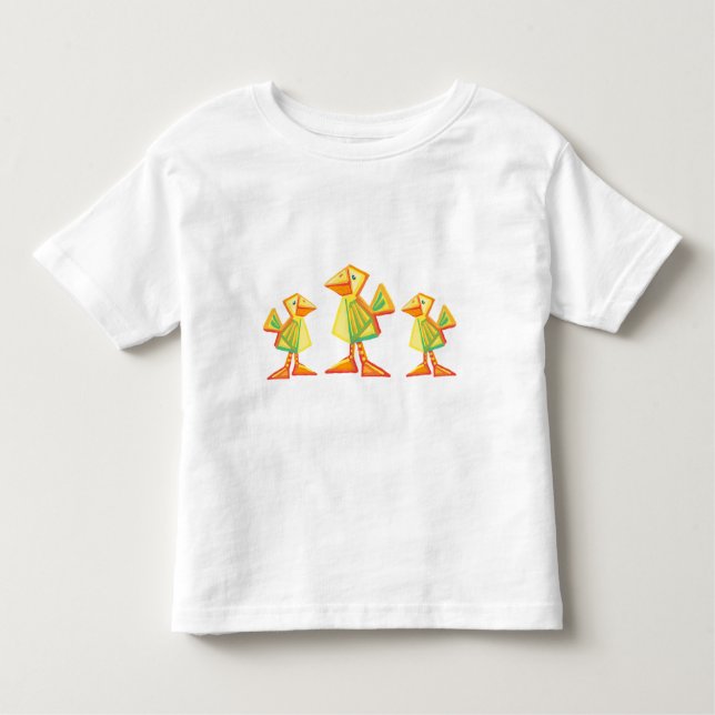 Three little ducks toddler t-shirt (Front)
