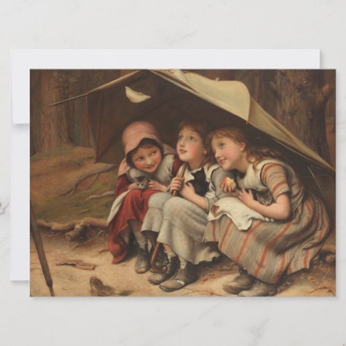 Three Little Kittens by Joseph Clark Card